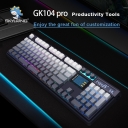 Skyloong 3-in-1 Mode GK104 Pro Mechanical Switch Gaming Keyboard USB Wired / 2.4G Wireless / Bluetooth